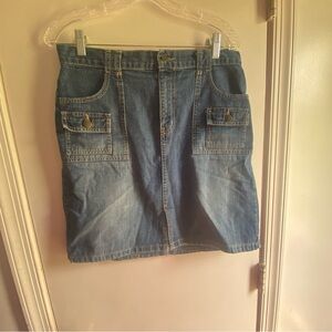 Ruffini Denim‎ Mini Skirt with Pockets size 10
